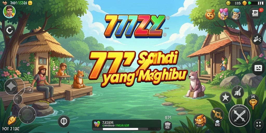 Tampilan gameplay <strong>777ZX</strong> yang cerah dan menarik.
