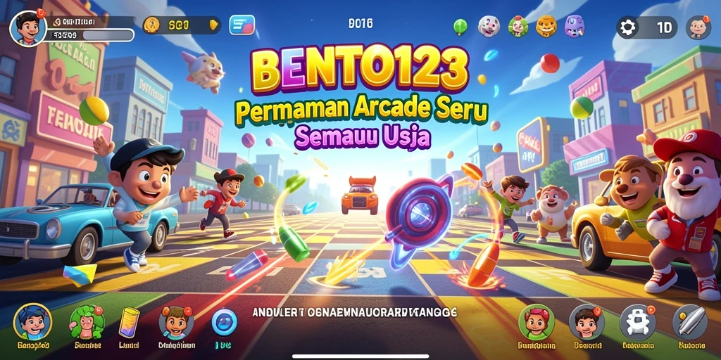 Tampilan gameplay BENTO123 yang menarik dan penuh warna.
