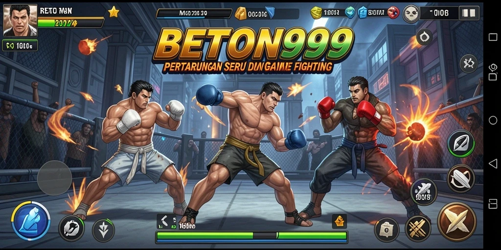 Gameplay memukau dari BETON999 dengan pertarungan yang menegangkan.