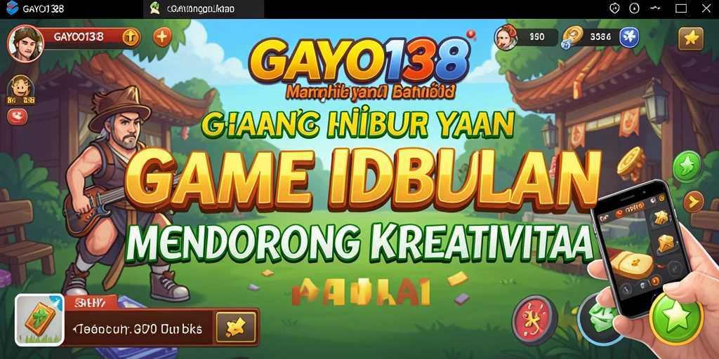 Screenshot gameplay <strong>GAYO138</strong> yang menunjukkan aktivitas Idle yang seru.