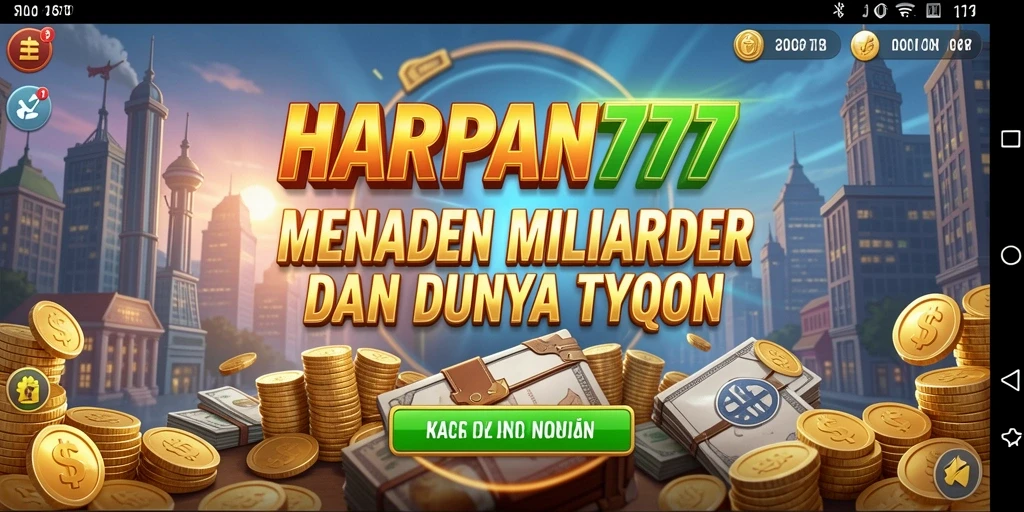Gameplay menarik dari HARAPAN777 yang menunjukkan mekanisme Tycoon.