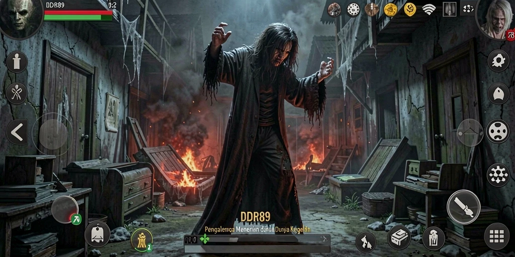 Gameplay seram yang penuh ketegangan dalam IDR89.