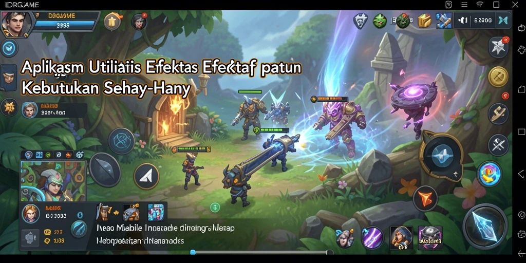 Tampilan antarmuka utama IDRGAME yang praktis dan mudah digunakan.