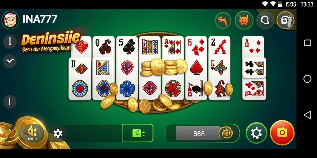 Tampilan gameplay menarik dari INA777 yang memperlihatkan aksi dominonya.