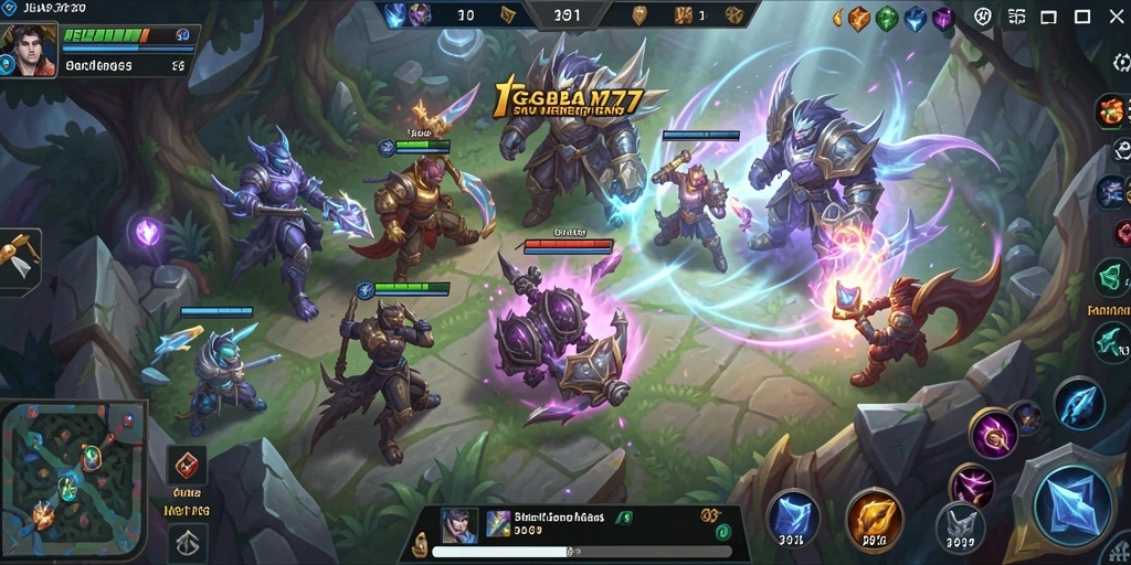Tampilan layar permainan <strong>JELAS777</strong> yang menegangkan dan penuh aksi.