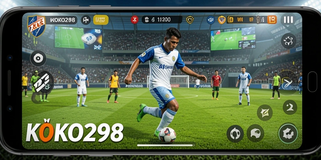 Tampilan gameplay KOKO288 yang mendebarkan dan realistis.