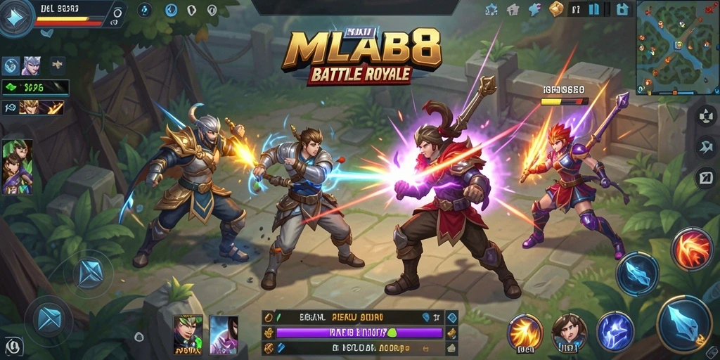 Gameplay intens dan seru dalam MLBB8 yang akan memacu adrenalinmu.