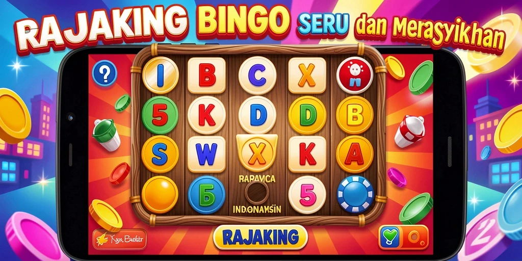 Gameplay seru RAJAKING Bingo dengan teman-teman.