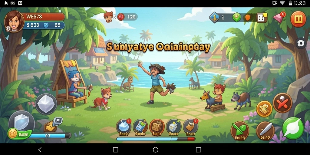 Tampilan menarik dan gameplay seru di WE878.